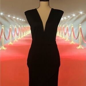 Symphony Black Mini Dress